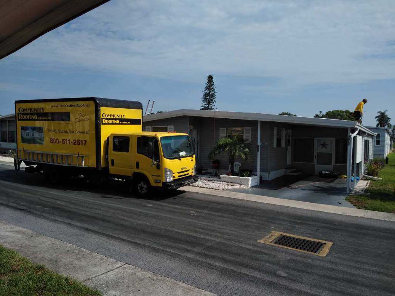 Mobile Home Roof Over